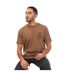 T-shirt Just 6-2 Homme Marron Diesel-4