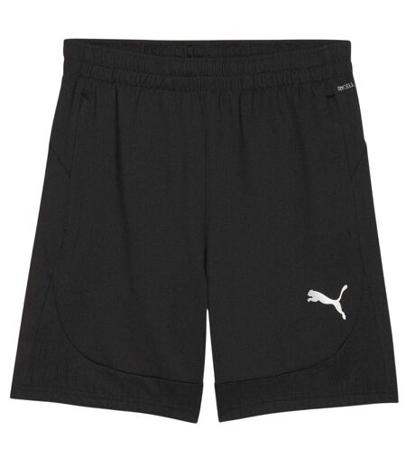 Mens Teamfinal Football Shorts  Black Puma