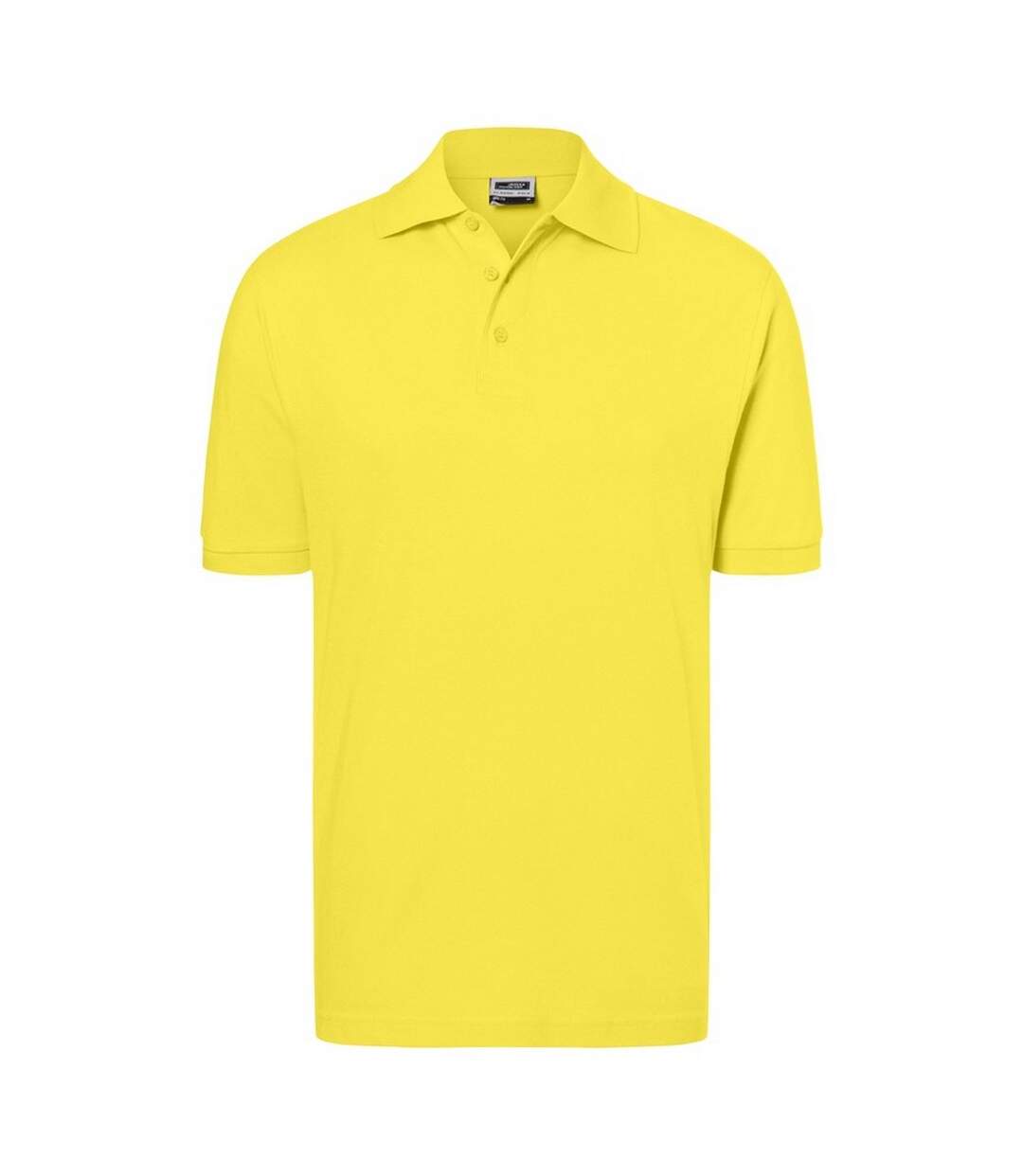 Polo Classic Homme Jaune James And Nicholson-1