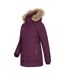 Mountain Warehouse Womens/Ladies Isla II Long Down Jacket (Purple) - UTMW2007