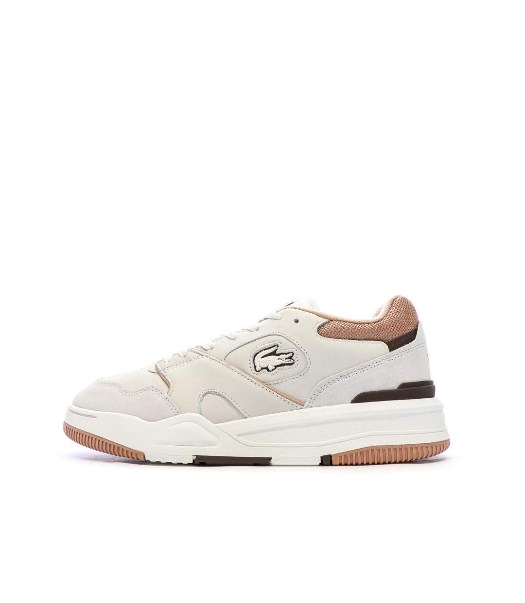 Baskets greige homme lacoste lineshot 124-1