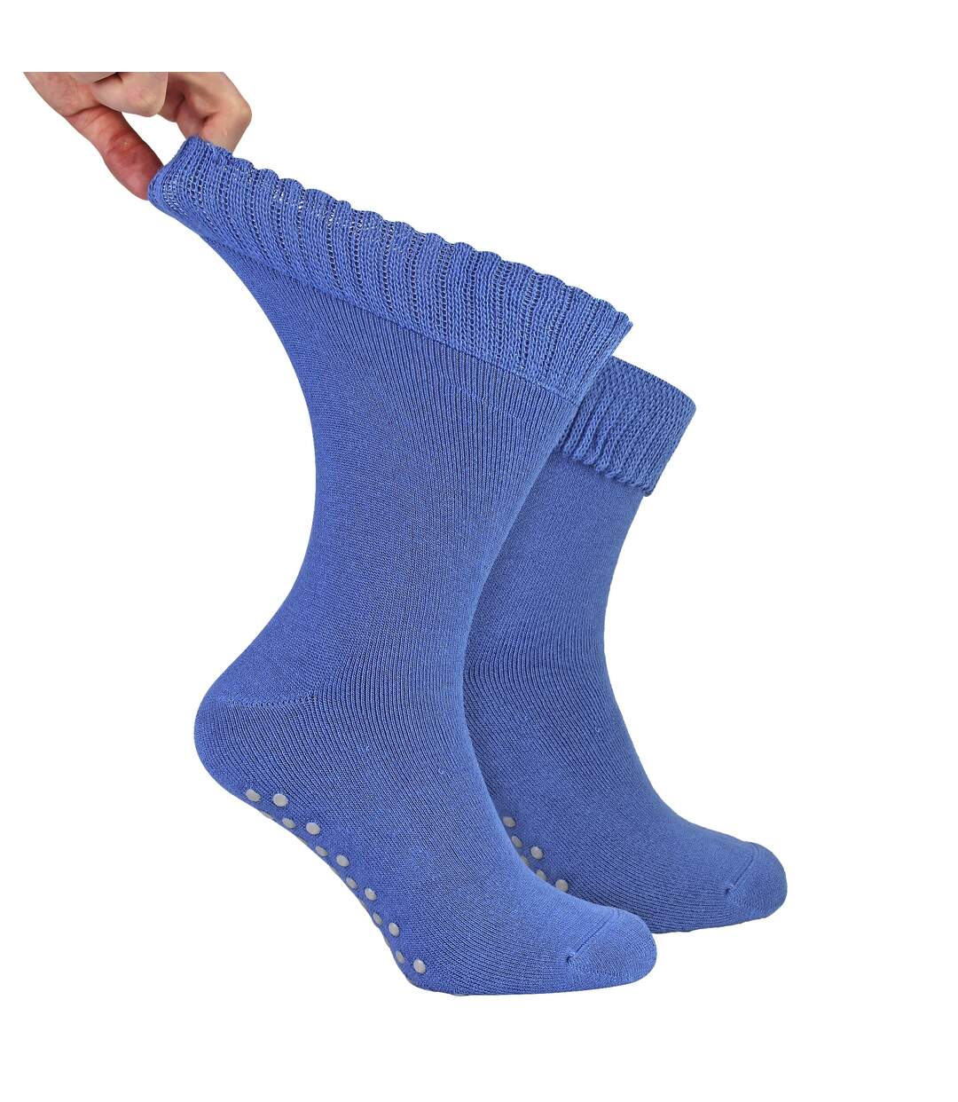 Dr.Socks - Chaussettes hiver homme extra larges antidérapantes-1