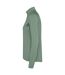 Womens/ladies estambul quarter zip long-sleeved sweatshirt laurel green Roly-3