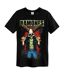 T-shirt Style Ramones Gabba Gabba Adulte Noir Amplified-1