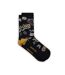 Pack Of 3  Womens/ladies Parade Patterned Socks  Deep Amber Weird Fish-4