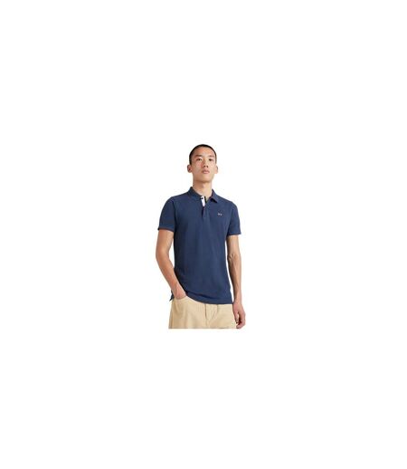 Mens Collared Slim Polo Shirt Navy Tommy Jeans