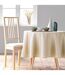 Nappe Ronde Antitache Essentiel 180cm Naturel-1
