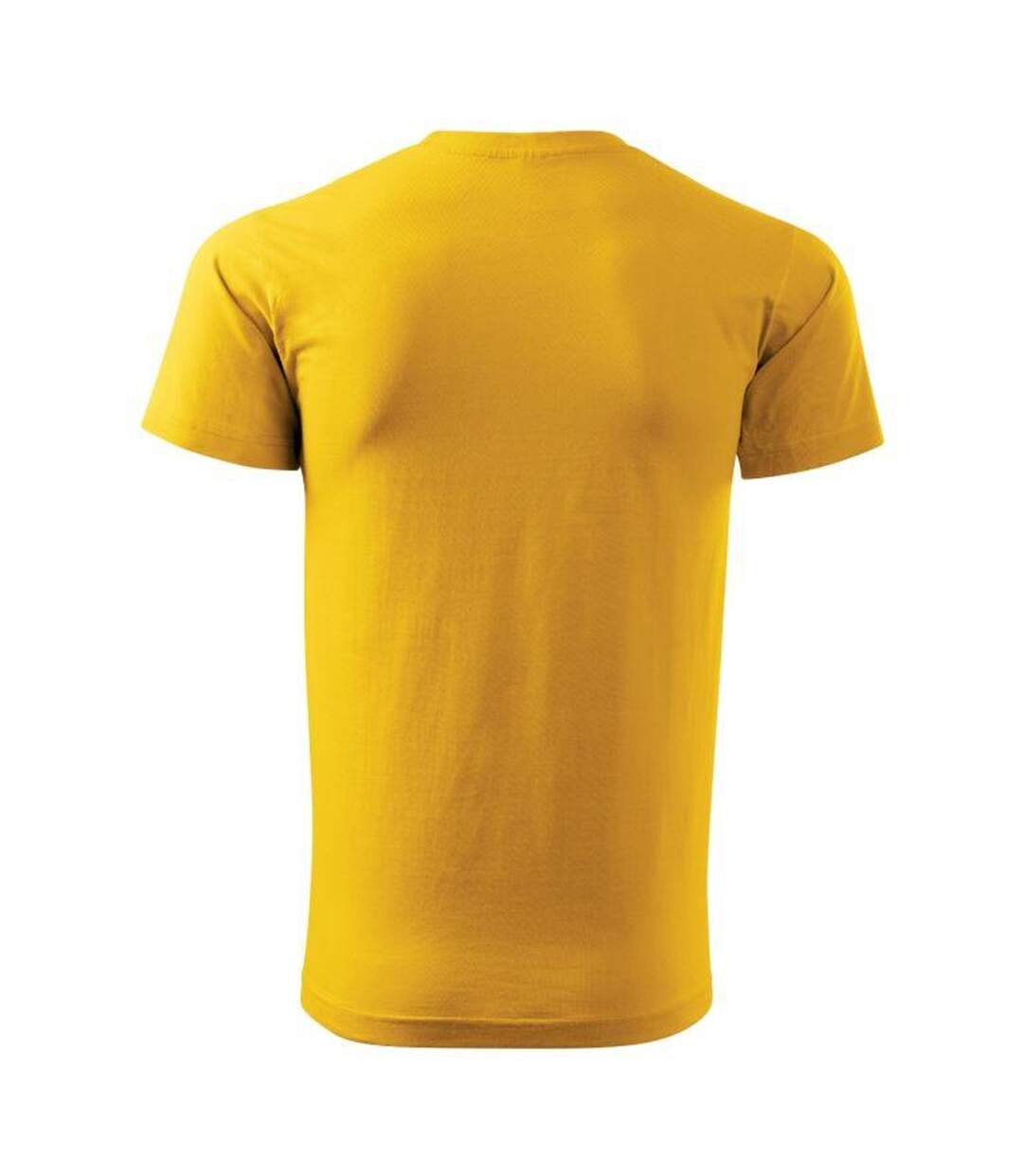 T-shirt Basic Homme Jaune Adler-2
