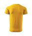 T-shirt Basic Homme Jaune Adler-2