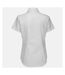 B&C Ladies Oxford Short Sleeve Shirt / Ladies Shirts (White) - UTBC116
