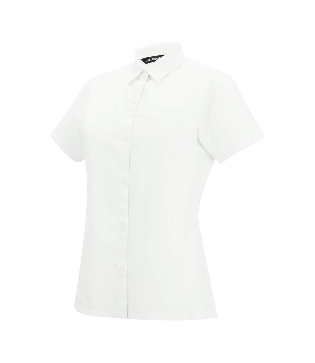 Chemisier Manches Courtes Motif/style Botanique Mindano Femme Blanc Cassé Regatta-4