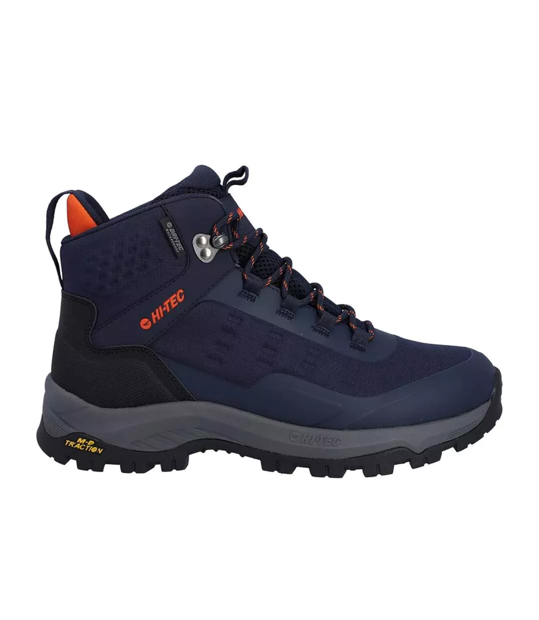 Bottes Storm Expedition Homme Bleu Marine Orange Hi-Tec-4