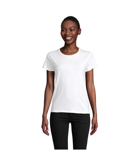T-shirt Pioneer Femme Blanc SOLS