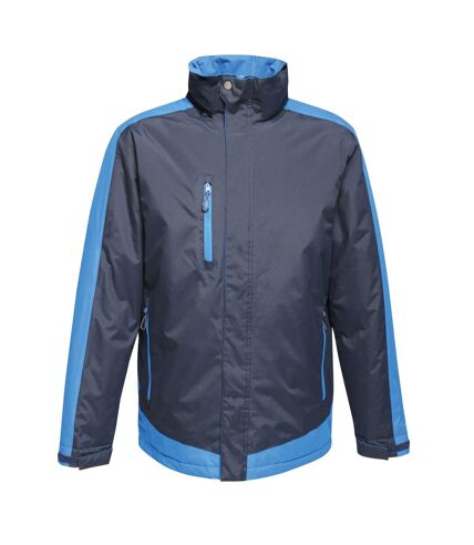 Regatta Mens Contrast Full Zip Jacket (Black Blue/Gentian Blue) - UTRG3743