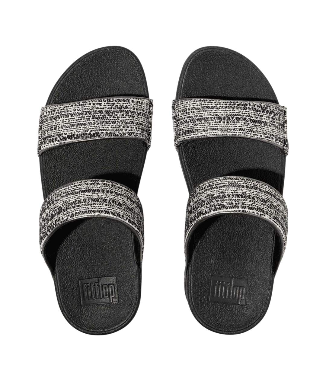 Sandales Lulu Shimmerweave Femme Noir FitFlop-3