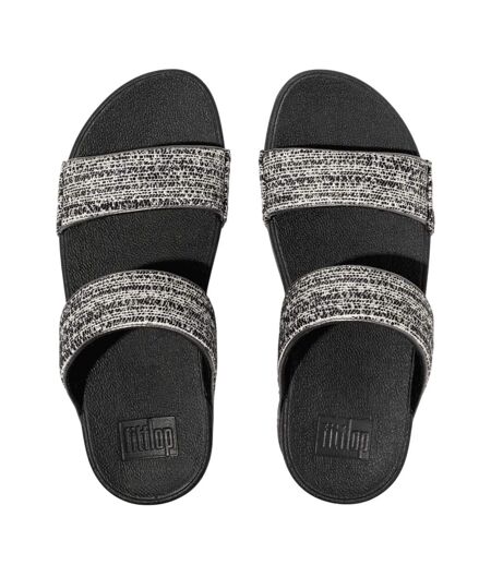 Sandales Lulu Shimmerweave Femme Noir FitFlop