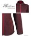 Veste Polaire Femme Balkan1 Bordeaux - Ultra Chaude (Mayflower)-3