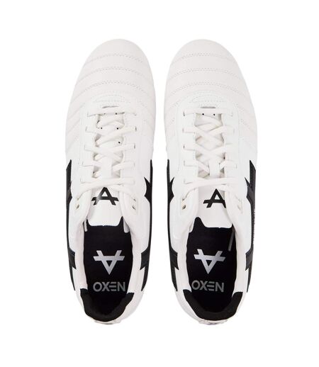 Mens Raptor Elite Studded Rugby Boots Black OXEN