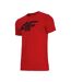 T-shirt H4l22-tsm353 Homme Rouge 4F-2