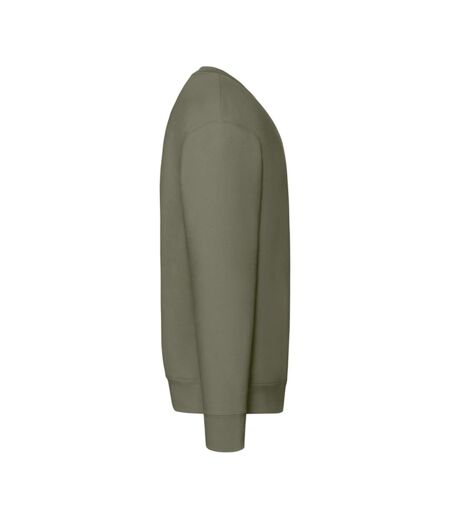 Sweat Premium Homme Olive Classique Fruit Of The Loom