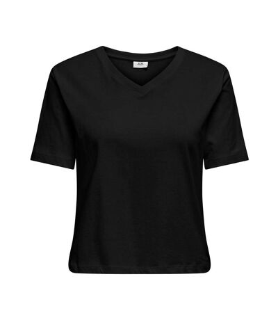 T-shirt noir femme jdy rex 15352294 - l