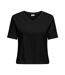 T-shirt noir femme jdy rex 15352294 - l-1