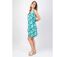 Robe courte femme en coton CHRISTINA imprimé estival Coton Du Monde-3