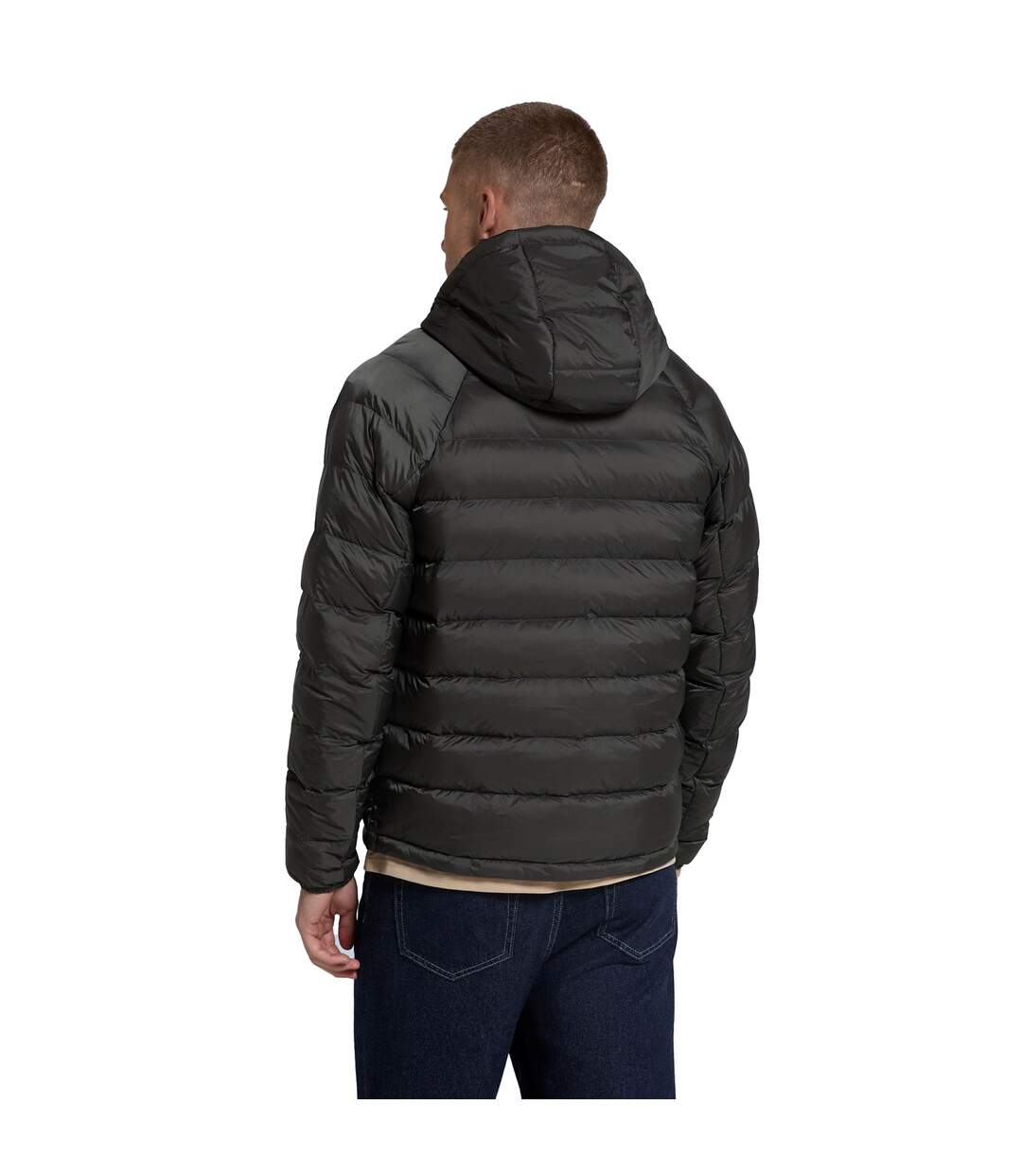 Mens cloud cosi light padded jacket dark khaki Animal