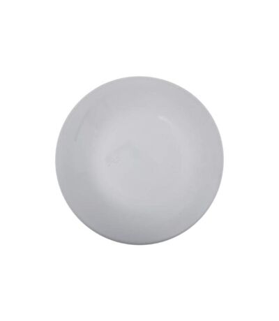 Lot de 6 Assiettes Plates Jeanne 27cm Blanc