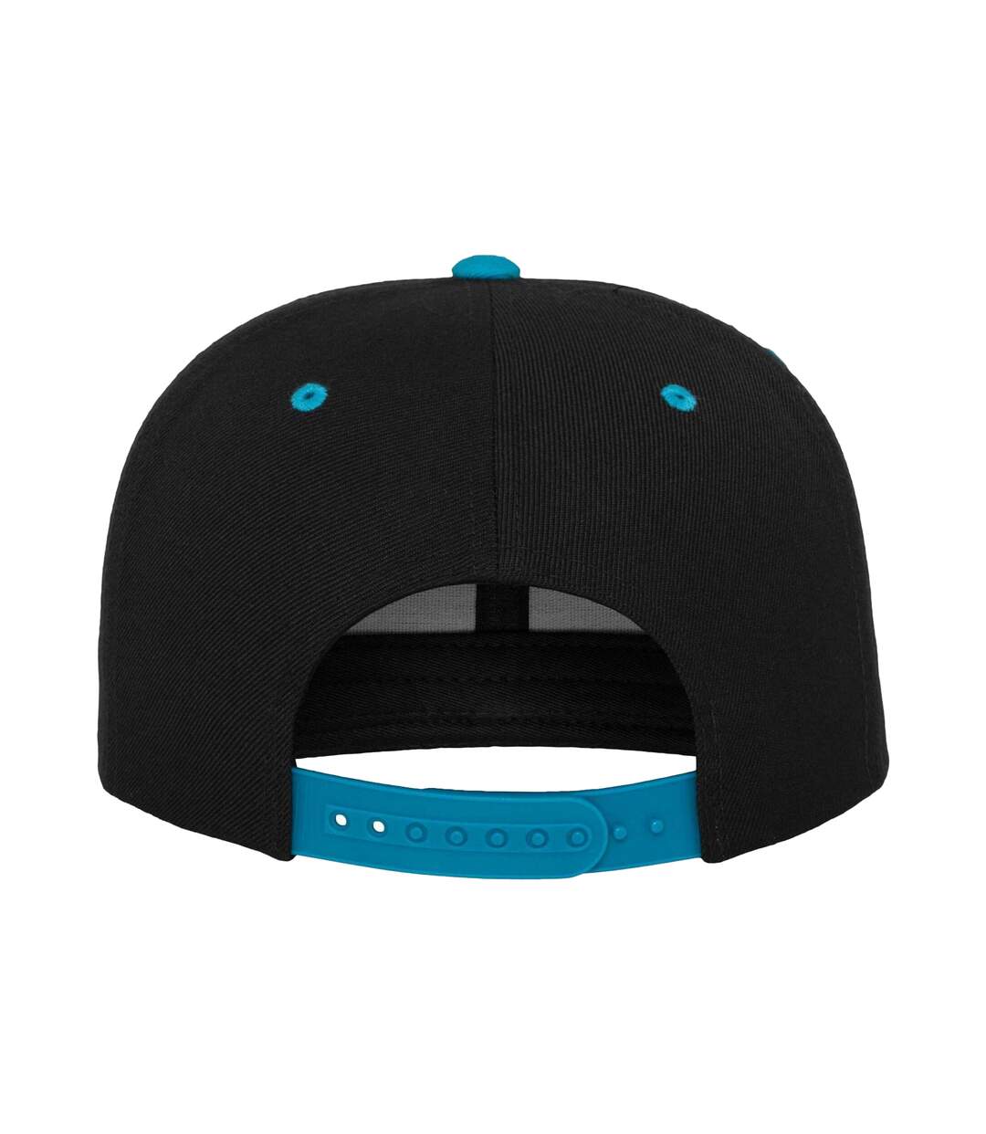 Classic Two Tone Cap Black Teal Flexfit-2