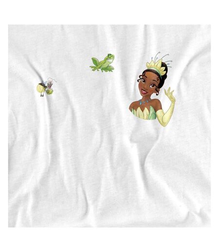T-shirt cool vibes adulte blanc The Princess and the Frog