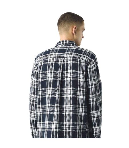 Mens Overshirt Navy Pretty Green