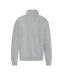 Sweat polaire gris homme schott half zipped-2