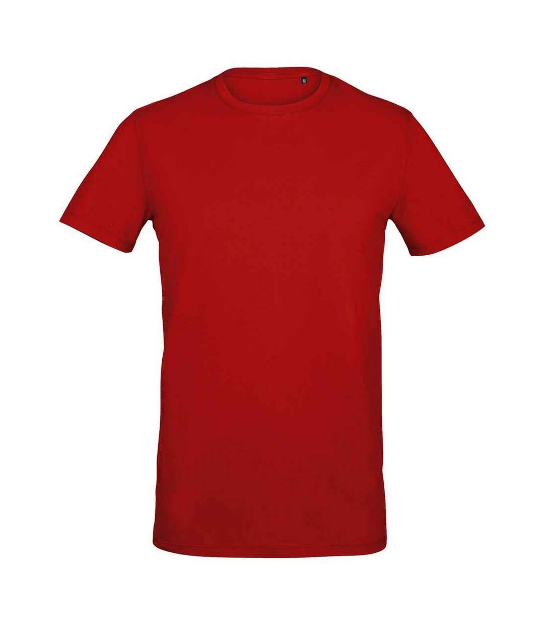 Mens millenium stretch t-shirt red SOLS