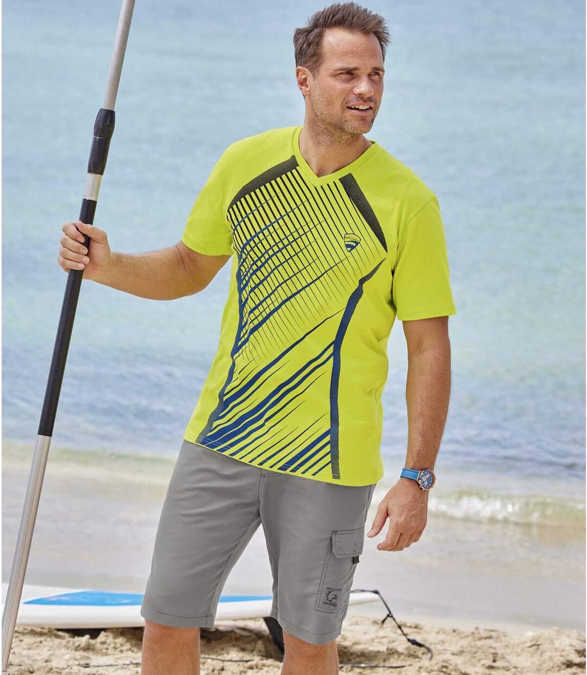 Cargo bermuda Surf van microvezel Atlas For Men
