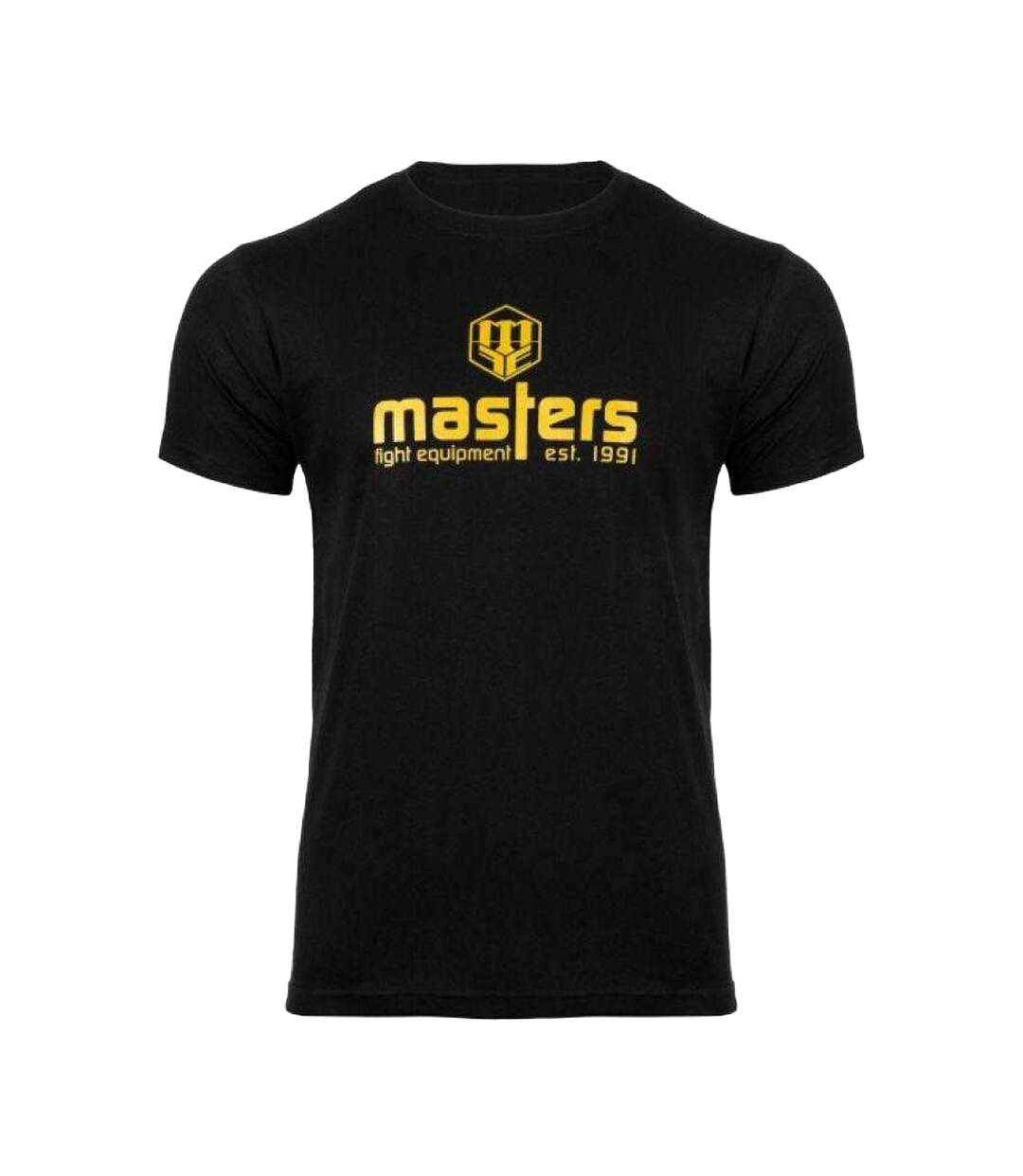 T-shirt Basic Homme Noir Masters-1