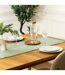Chemin de Table Maha 38x140cm Menthe-3