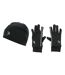 Ensemble Bonnet Et Gants Adulte Xl-2xl Noir Rucanor-1
