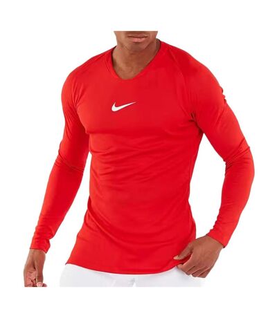 Sous-maillot rouge homme nike dri-fit park first layer - l