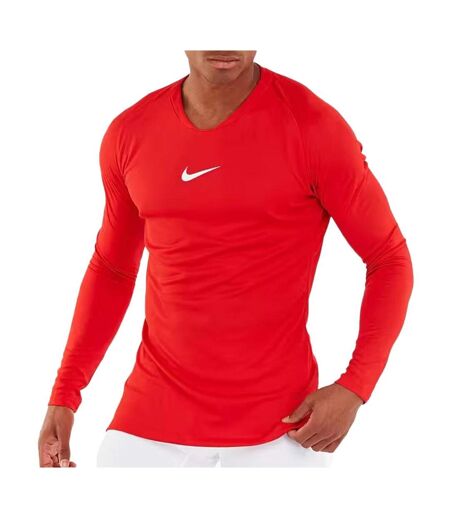Sous-maillot rouge homme nike dri-fit park first layer - l