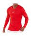 Sous-maillot rouge homme nike dri-fit park first layer - l-1