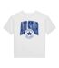 T-Shirt blanc/bleu homme converse seal-1