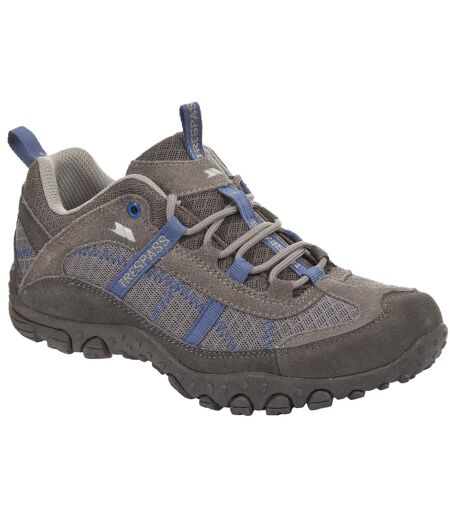 Chaussures de marche fell femme gris/bleu Trespass