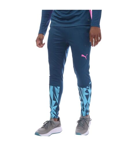 Pantalon De Jogging Individual Final Homme Bleu Puma