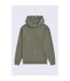 Mens Icon Organic Drop Shoulder Hoodie Khaki Green Animal-1