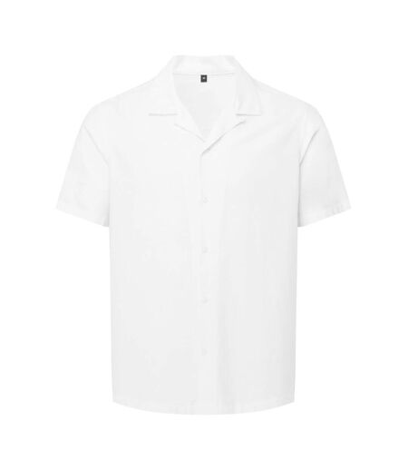 Chemise Manches Courtes Motif/style Uni Homme Blanc Uni Wombat