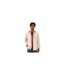 Mens Washed Twill Long-sleeved Shirt Jacket Sand Tommy Jeans-1