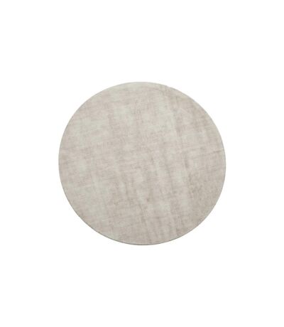 Tapis Déco Rond Fabian 150cm Beige