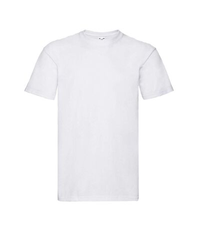 Fruit of the Loom Mens Super Premium Plain T-Shirt (White)