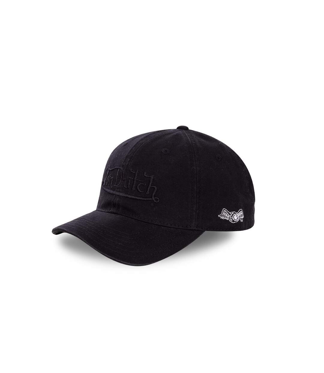 Casquette baseball Forest Noir Vondutch-1